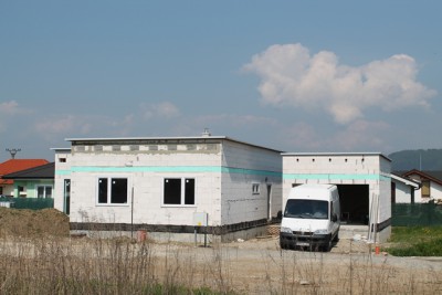 zafúkaná styčníková konštrukcia